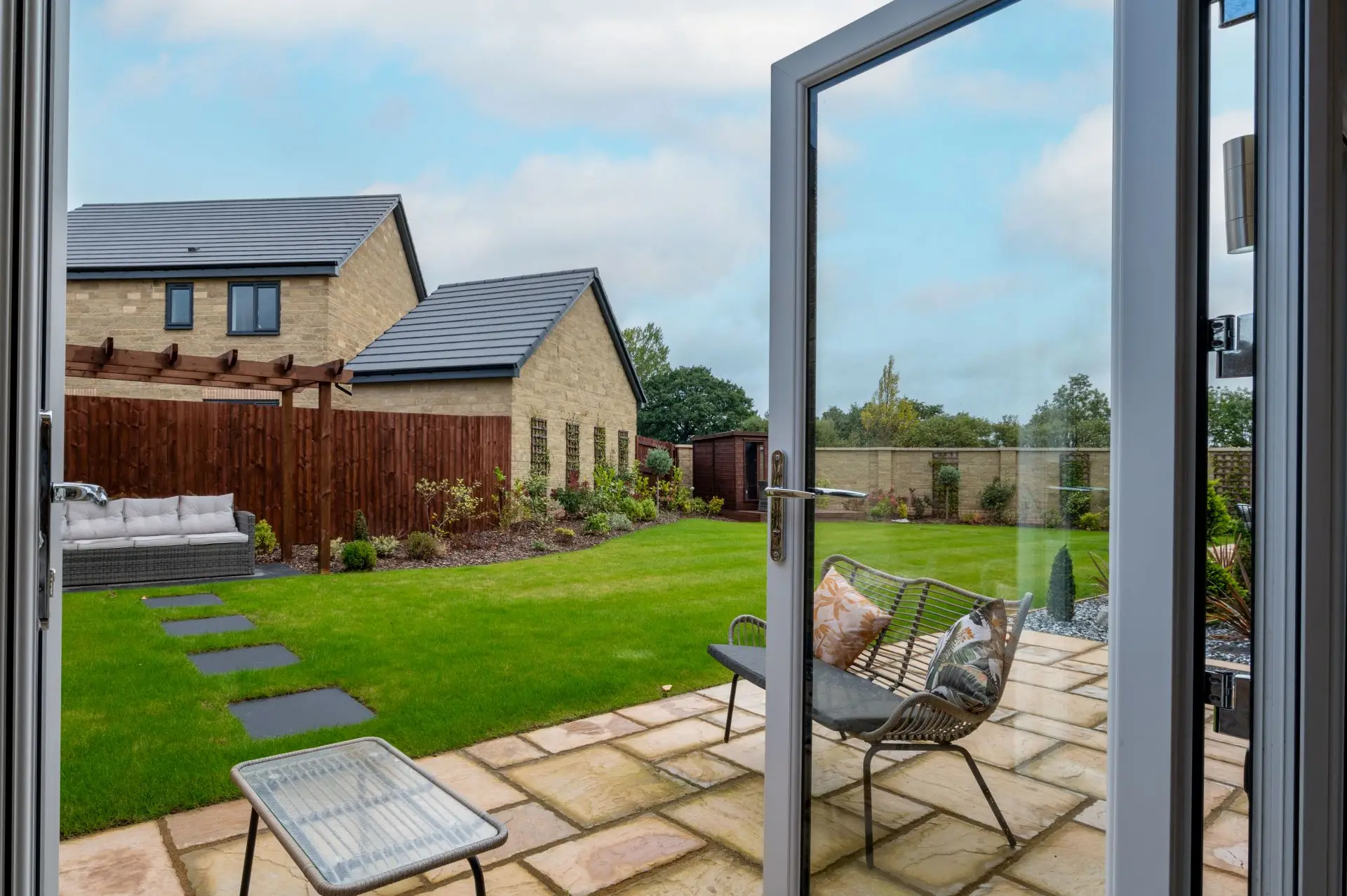 eurocell chamfered windows installed Scotland